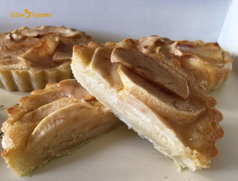 Tartaletas de Manzana Reineta con Frangipane al Amaretto