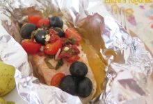 Receta Papillote de Salmón al Horno